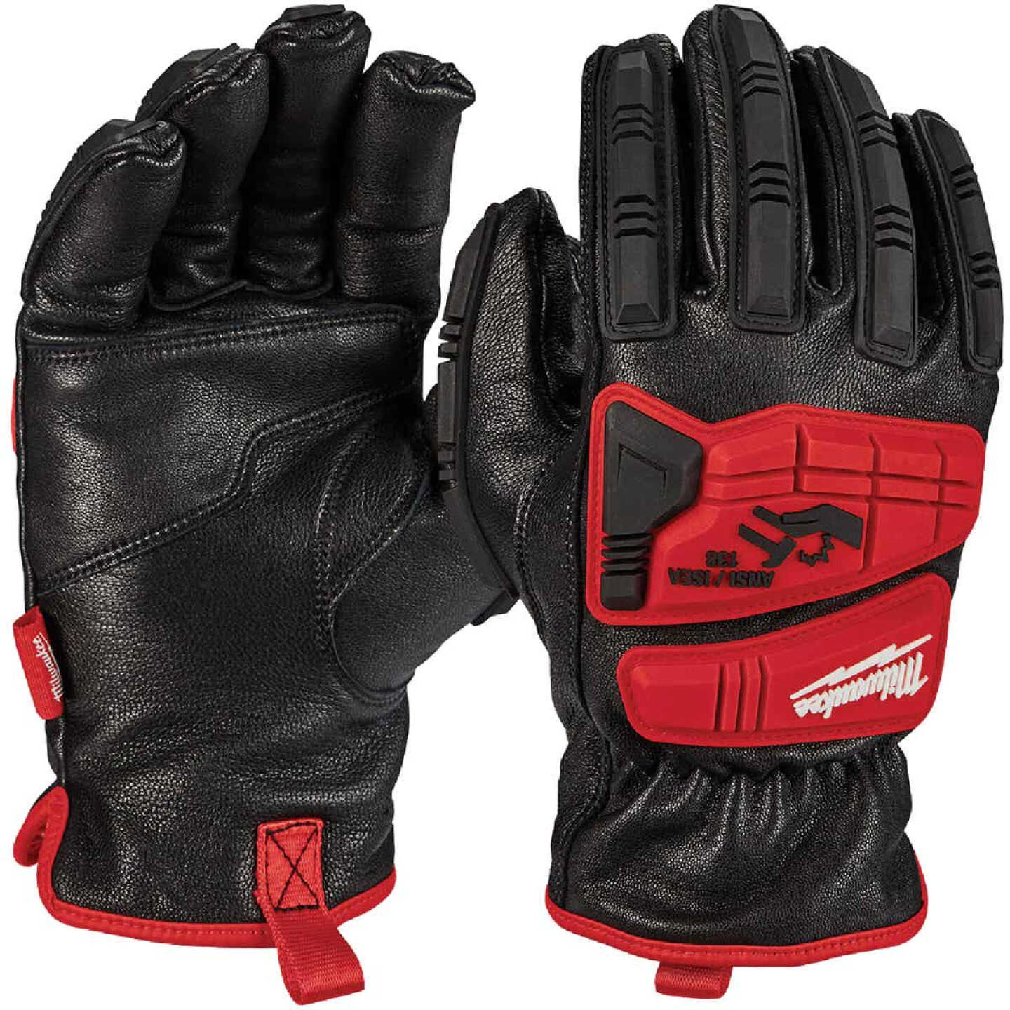 Milwaukee Impact Cut Level 5 Unisex Medium Goatskin Leather Work Gloves Image 1
